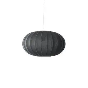 Made By Hand  - Knit-Wit 57 Oval Pendant - Black